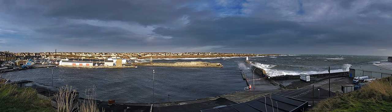 Photo: Wick Harbour 3 January 2014
