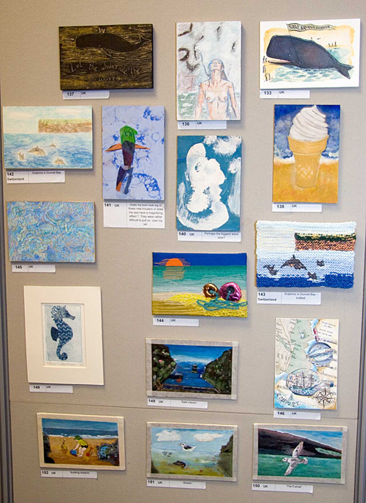 Photo: Postcard SEA Fundraiser and Exhibition Launched