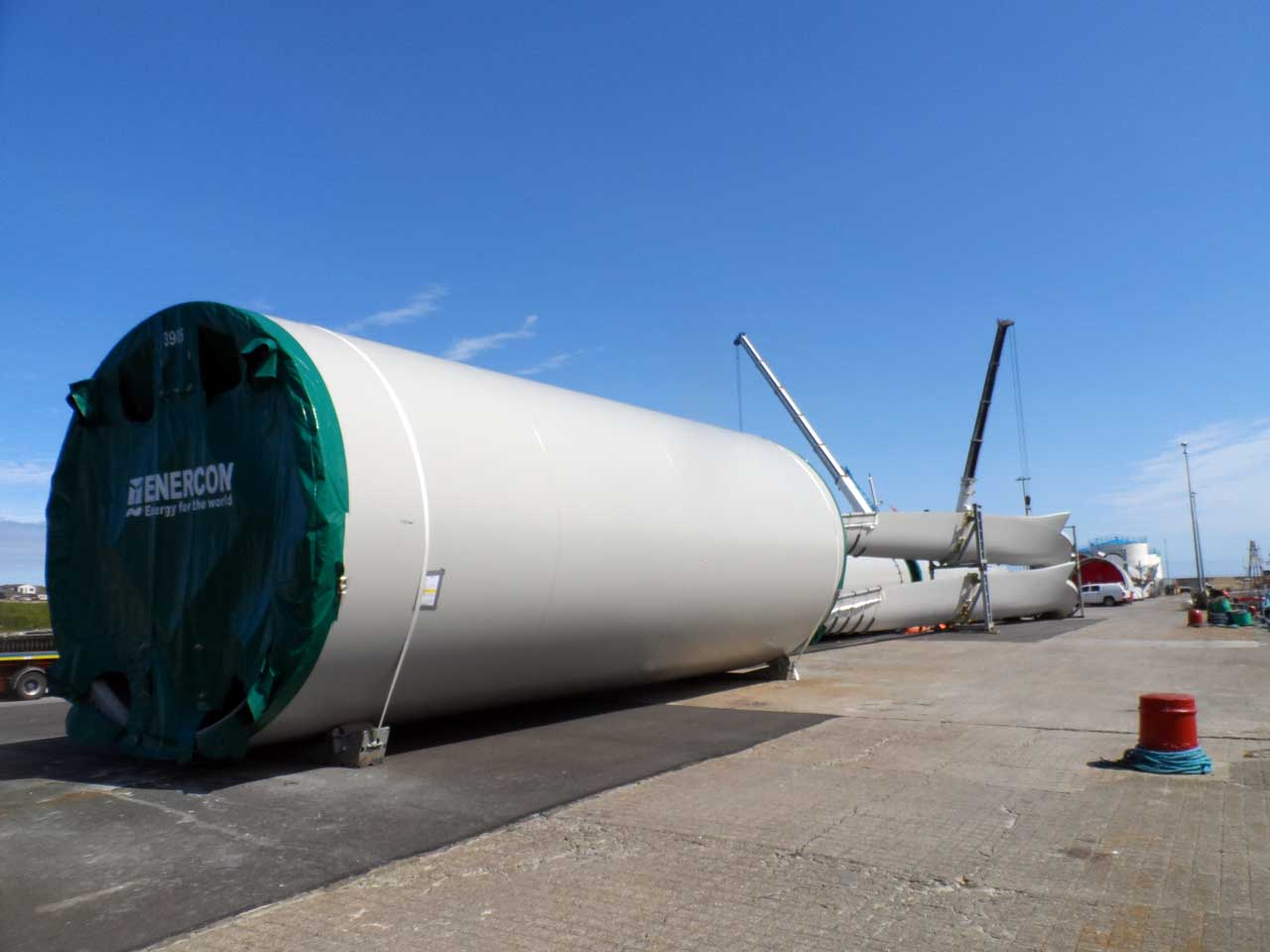 Photo: Wind Turbines For Stroupster Wind Farm
