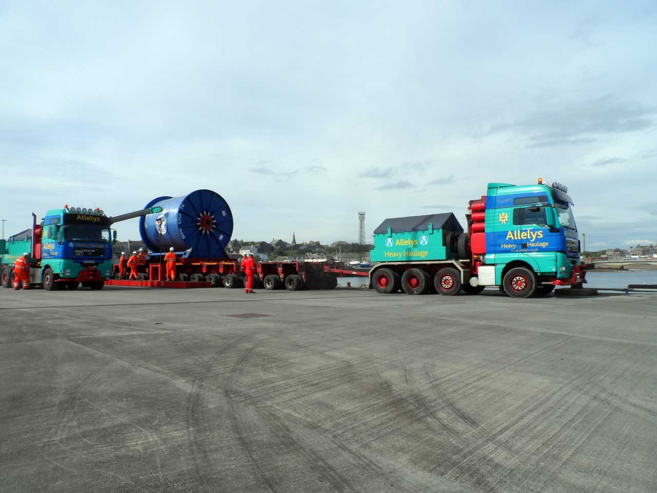 Photo: 170 Tonne Cable At Wick Bound For Subsea7 At Wester