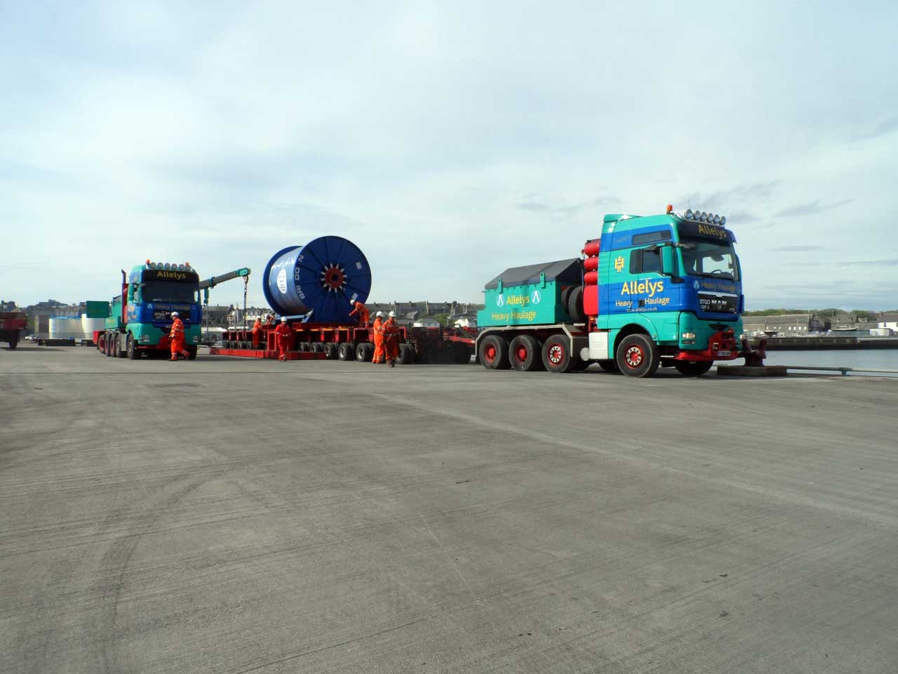 Photo: 170 Tonne Cable At Wick Bound For Subsea7 At Wester