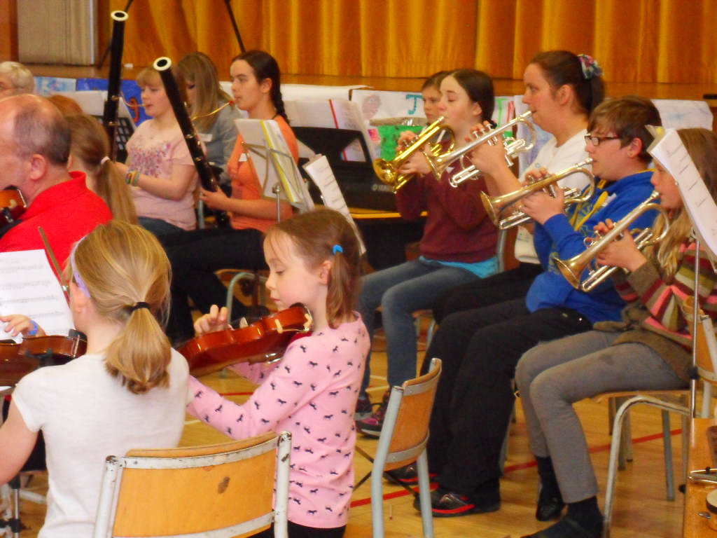 Photo: Far North Youth Orchestra - Another Practice Day Goes Well