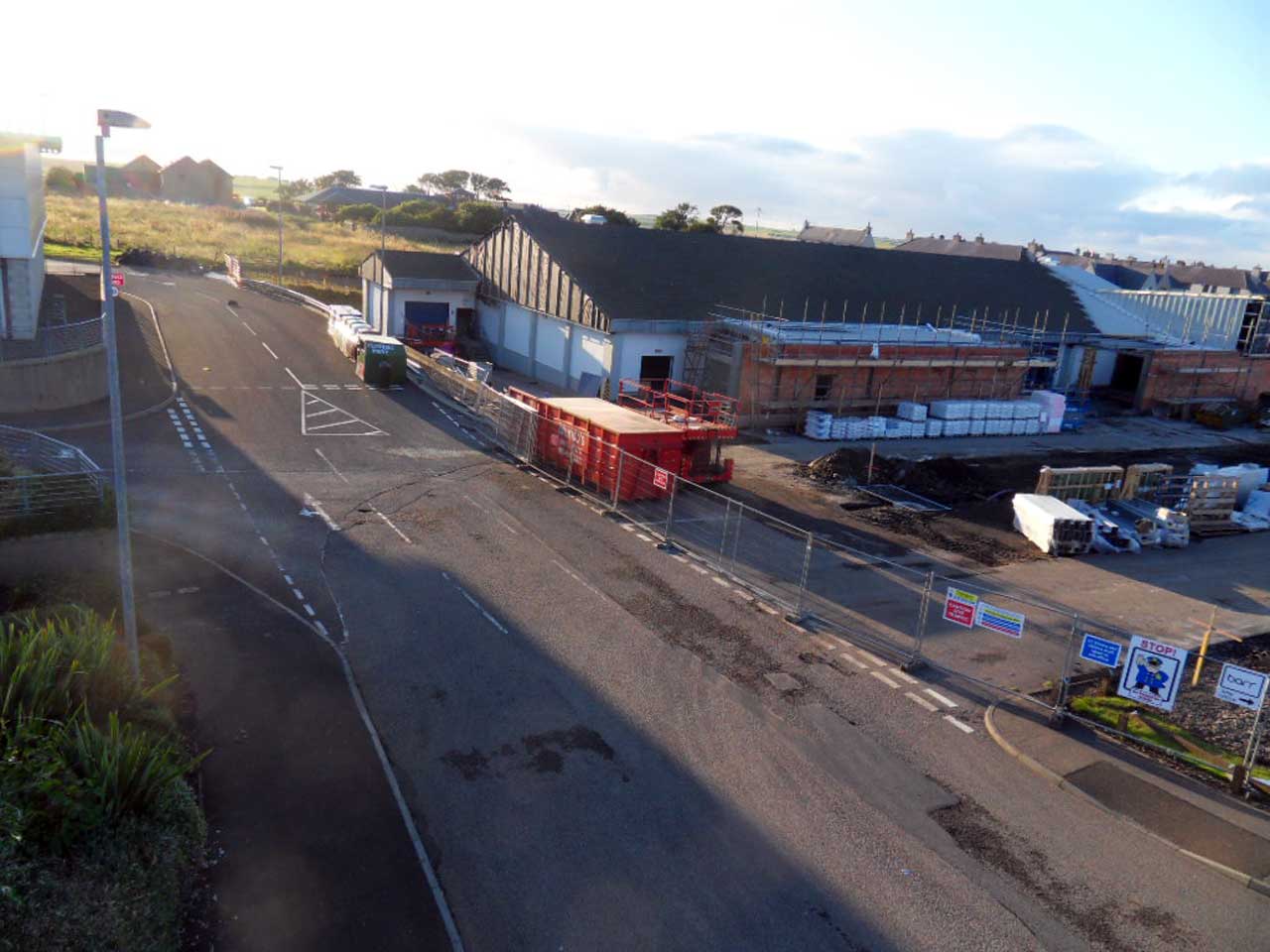Photo: Lidl Extension Build Underway At Wick