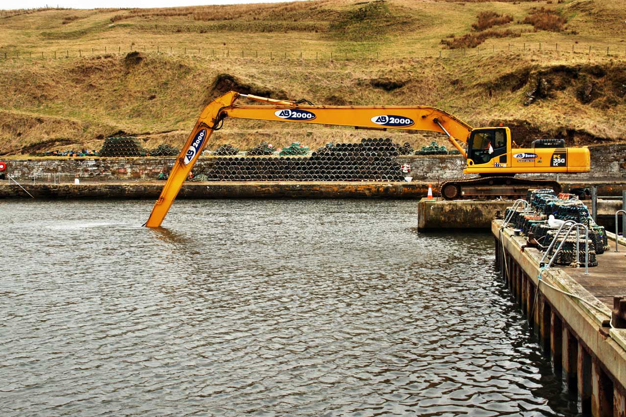Photo: Deepening Lybster Harbour