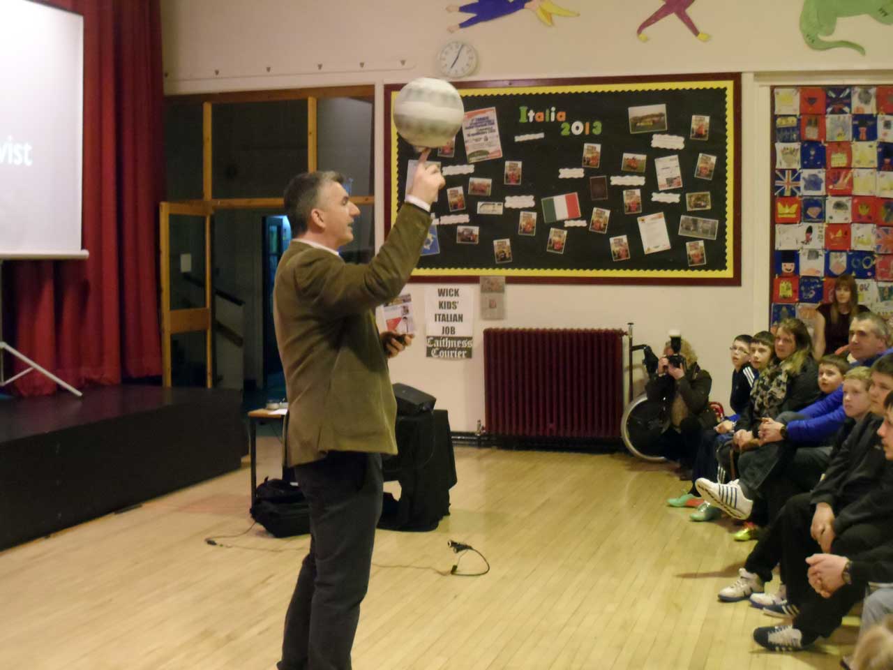 Photo: Opening Event At Caithness Science Festival 2014