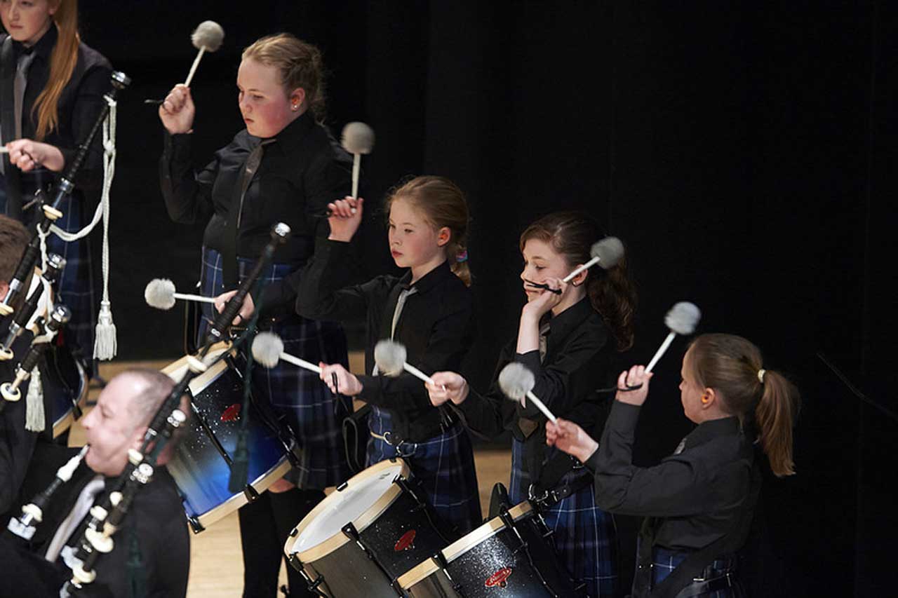 Photo: Young Highland Musicians