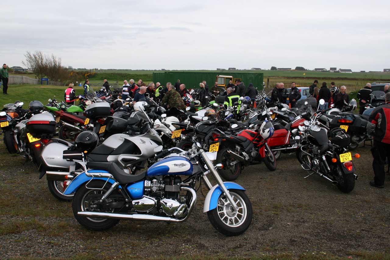 Photo: 2014 Classic Motor Cycle Rally In Caithness