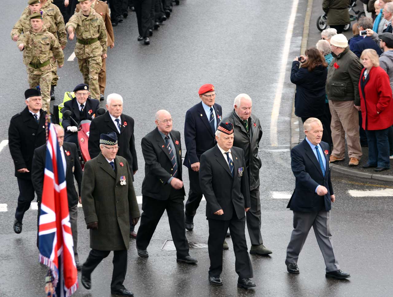 Photo: Remembrance At Wick 2014