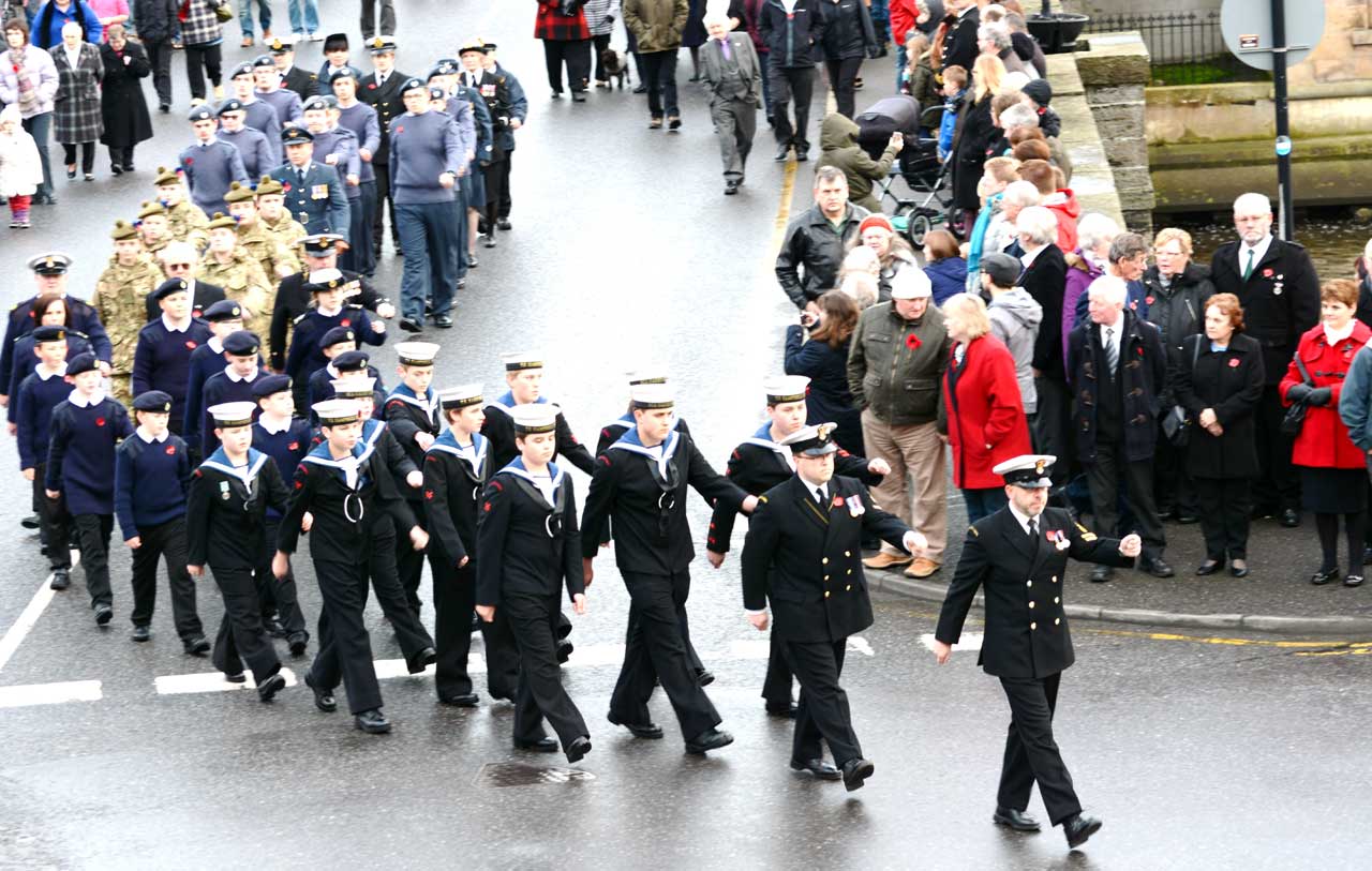 Photo: Remembrance At Wick 2014