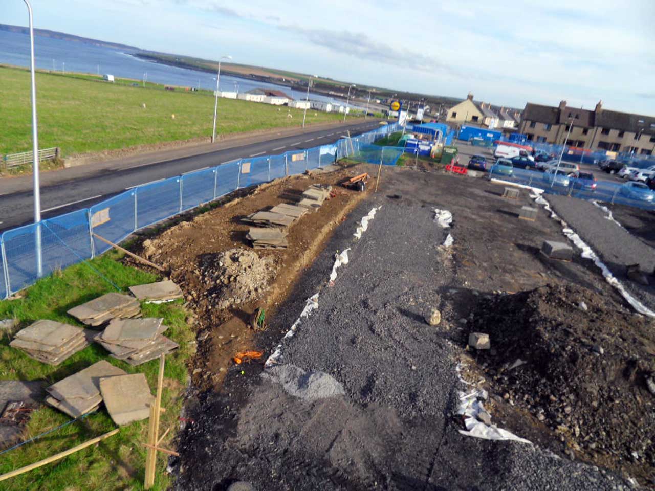 Photo: Lidl Thurso Extension - 5 October 2014