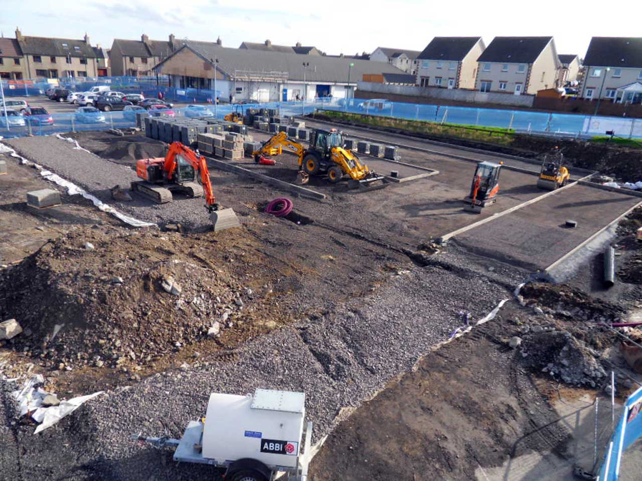 Photo: Lidl Thurso Extension - 5 October 2014