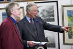 Duekl of Rothesay, Prince Charles visits Caithness Art Exhibition