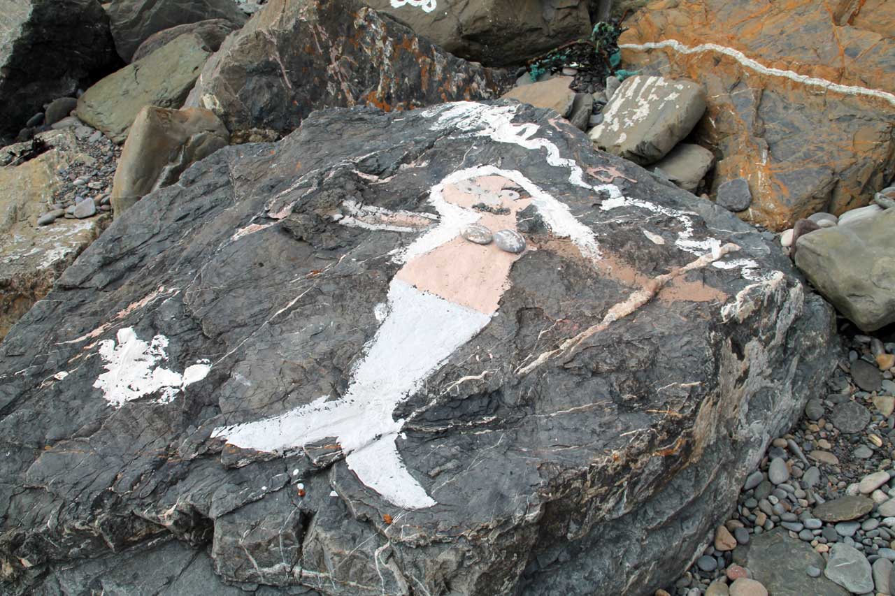 Photo: Seashore Art At Lybster