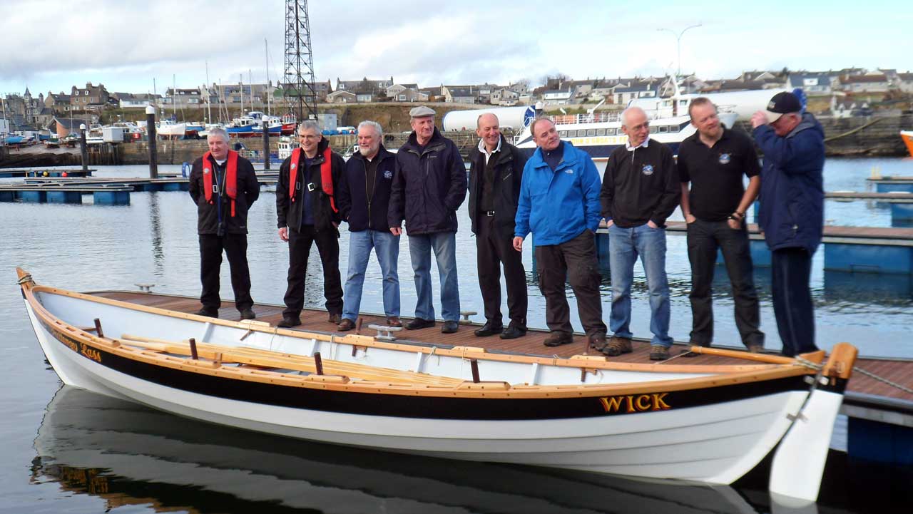 Photo: Wick Coastal Rowing Club Launch Second Skiff - Pulteney Lass