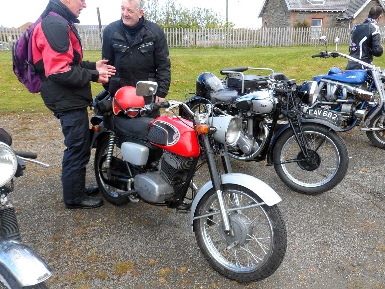 Photo: Caithness Classic Motorcycle Club Rally 2015