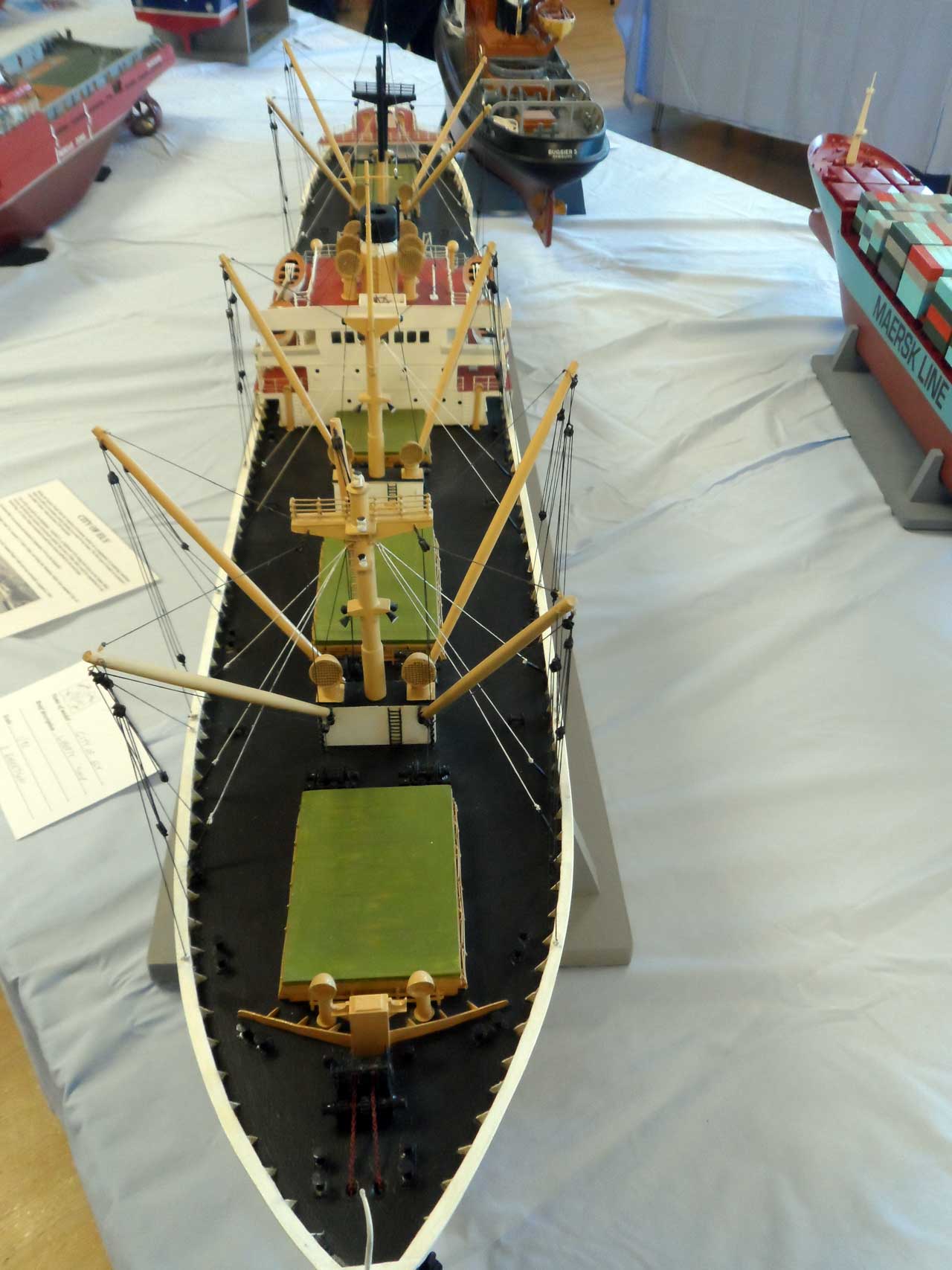 Photo: City Of Ely - Liberty Ship - Model Boat Show 2015