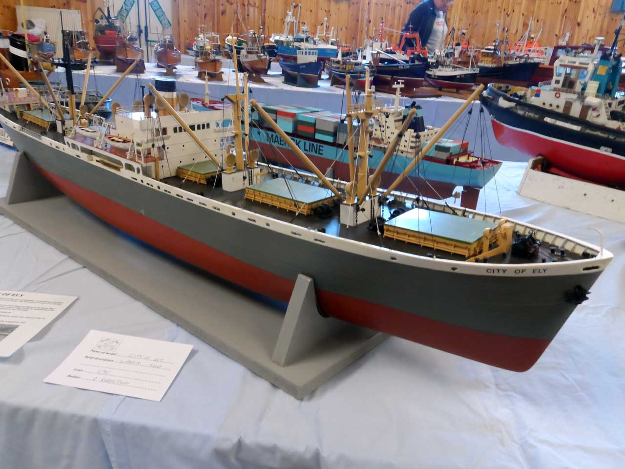 Photo: city Of Ely - Liberty Ship - Model Boat Show 2015