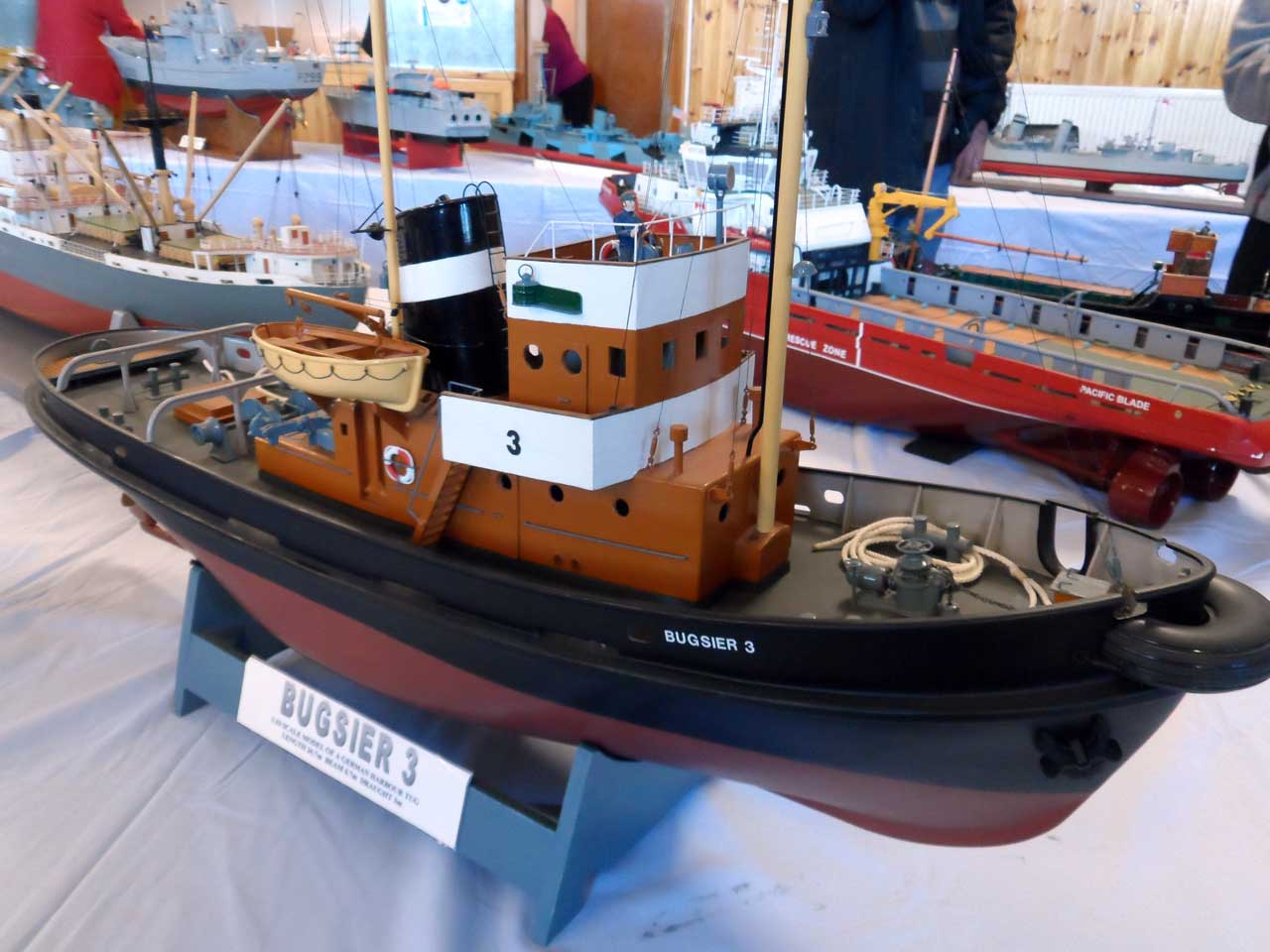 Photo: Bugsier 3 - -Tug - Model Boat Show 2015