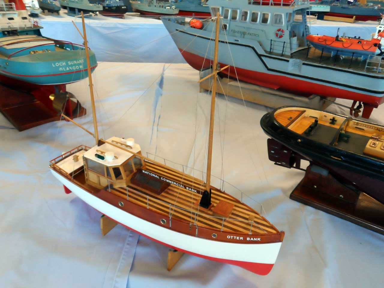 Photo: Otter Bank - Boat Bank used in Outer Hebrides - Model Boat Show 2015