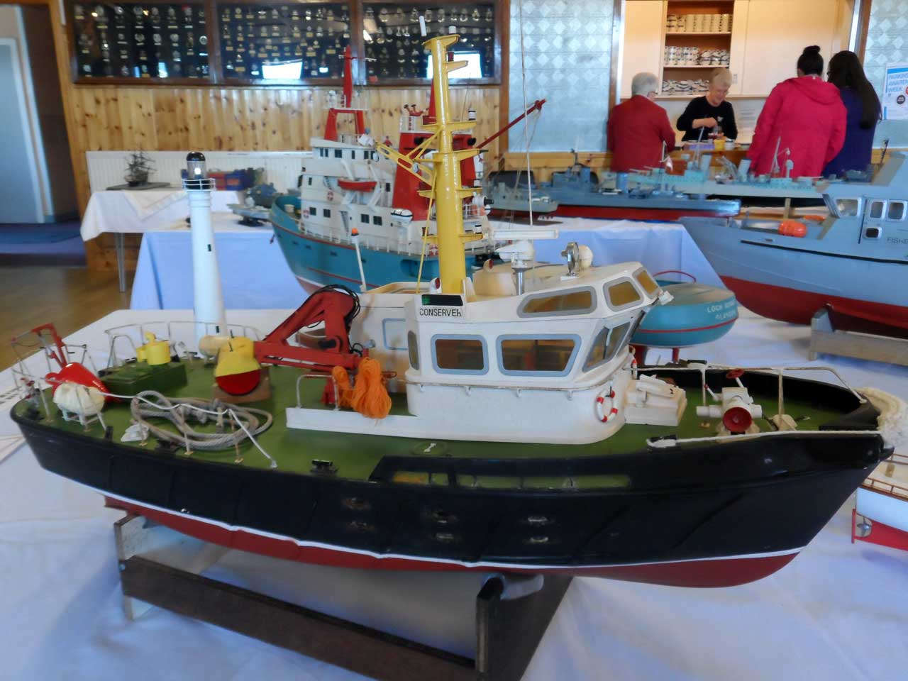 Photo: Conserver - Work boat - Model Boat Show 2015