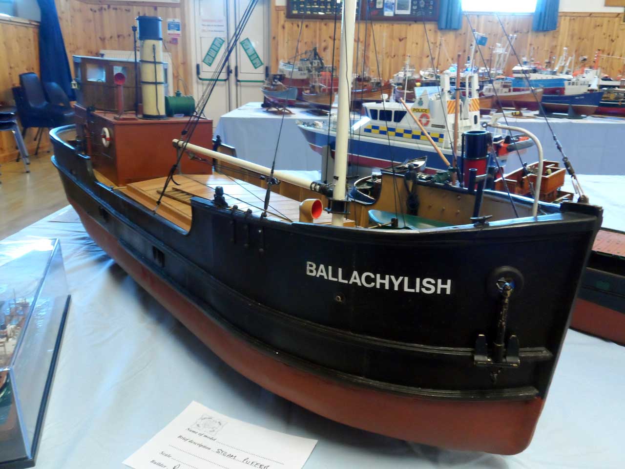 Photo: Steam Puffer - Model Boat Show 2015