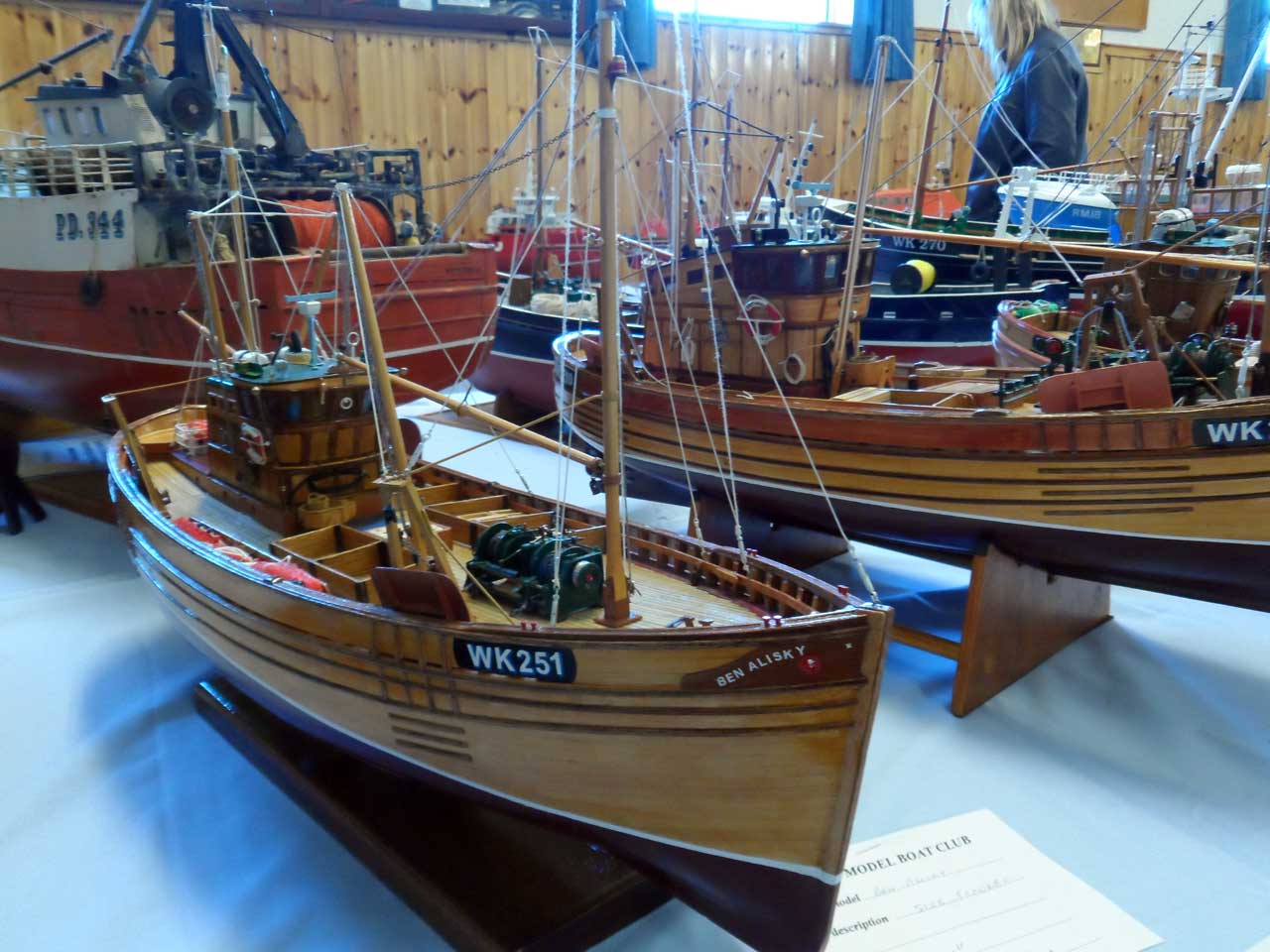 Photo: Ben Alisky - Side Trawler - Model Boat Show 2015