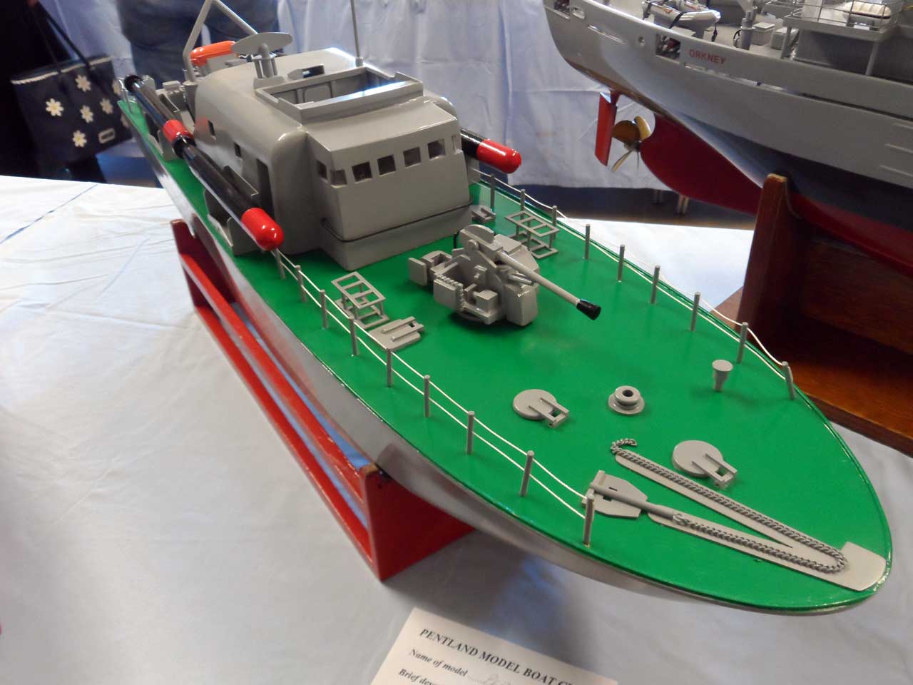 Photo: Perkasa - Torpedo Boat - Model Boat Show 2015