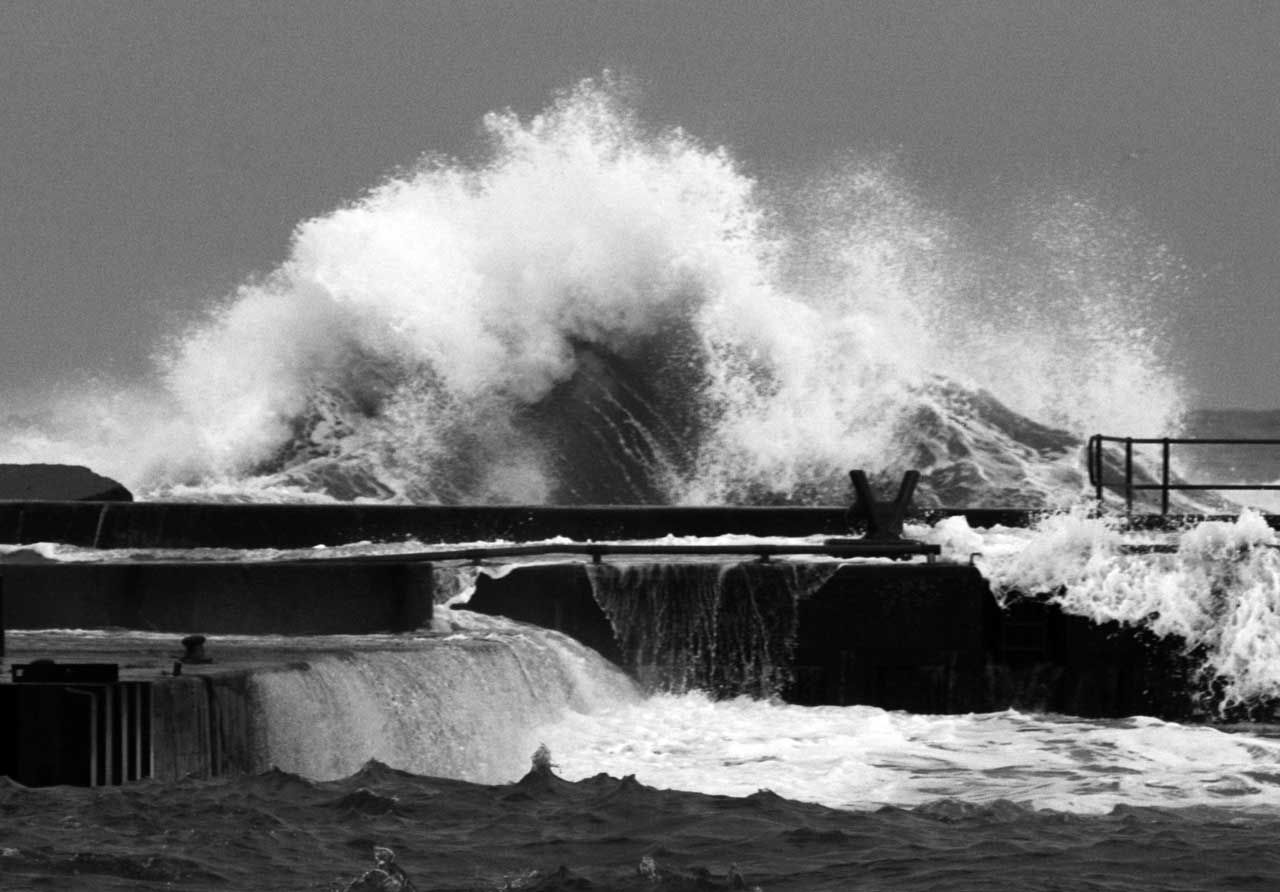 Photo: Stormy Day at Wick - 4 January 2016