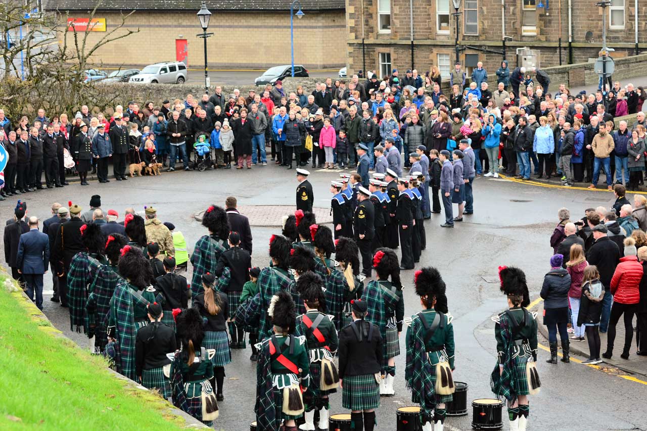 Photo: Remembrance At Wick 2016
