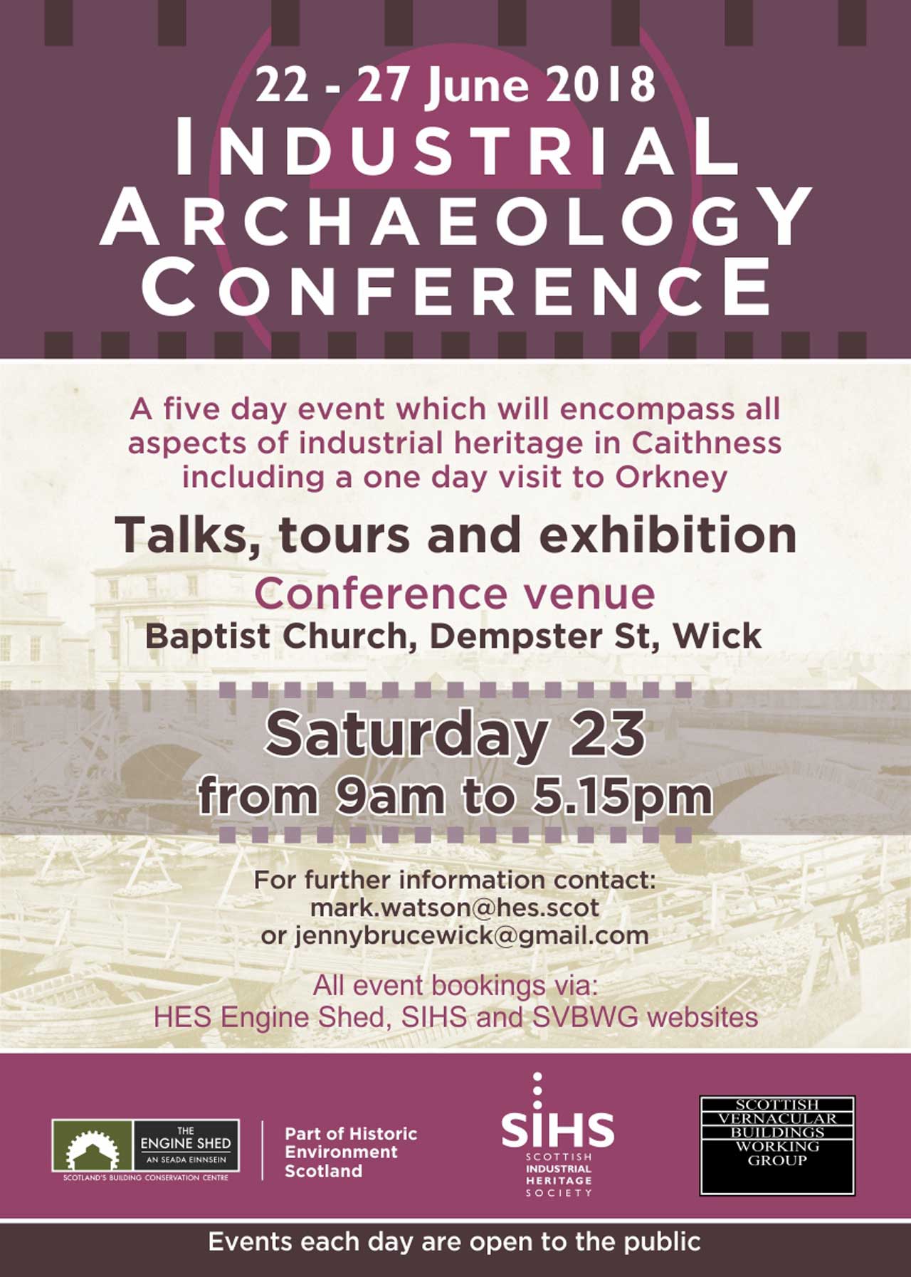 Photo: Industrial Archaeology Conference 2018