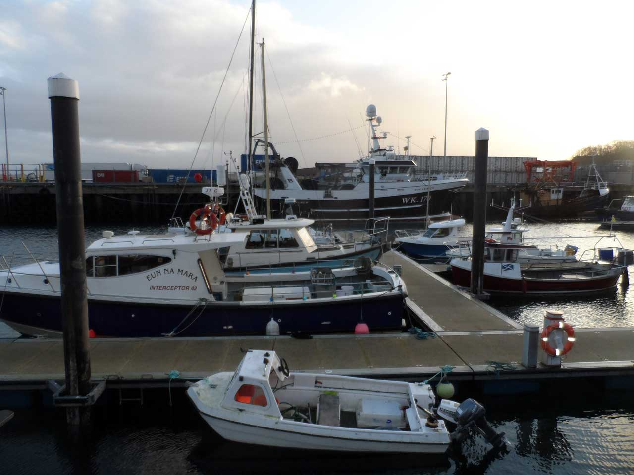 Photo: Scrabster Harbour At The End Of 2019