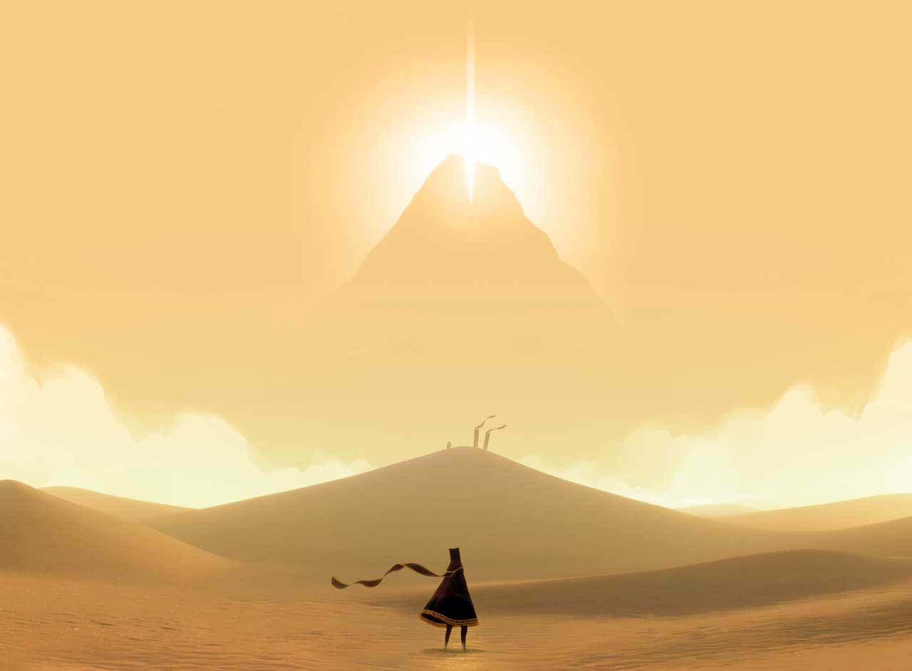 Photo: Journey, developed by thatgamecompany