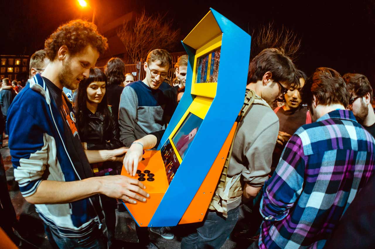 Photo: Arcade Backpack by UCLA Game Lab