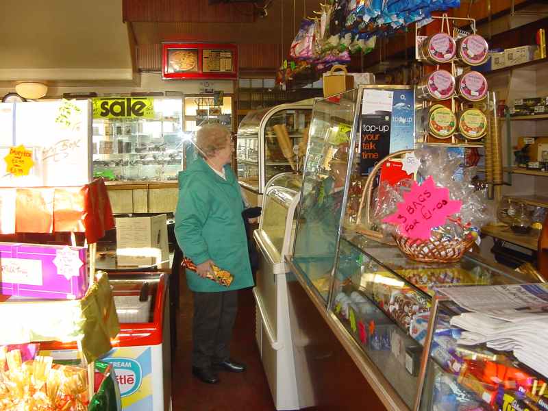 Photo: Cabrelli's Cafe, Wick Shortly Before It closed in January 2003