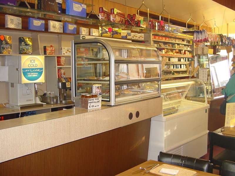 Photo: Cabrelli's Cafe, Wick Shortly Before It closed in January 2003
