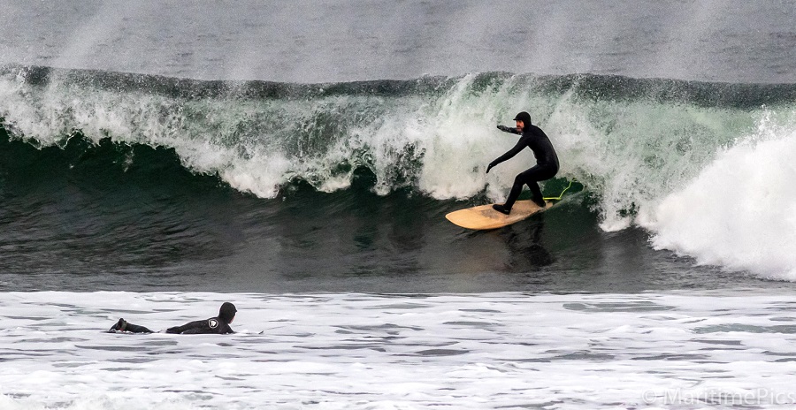 Photo: Winter Surfing In Caithness