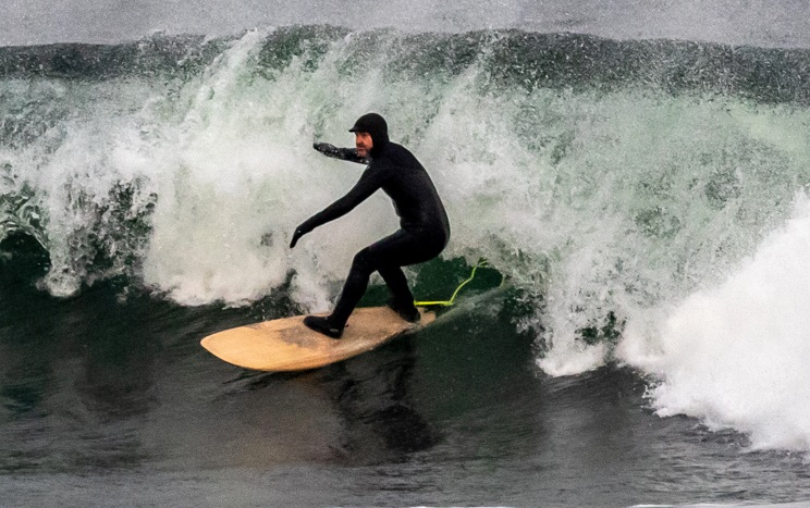 Photo: Winter Surfing In Caithness