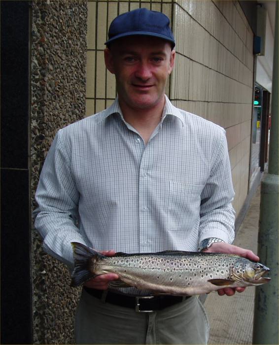 Photo: Wick Angler Keith Webster Caught This 3 1/2 lbs Brown Trout
