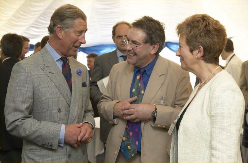 Photo: Loch Calder Treatment Works Opened By Prince Charles