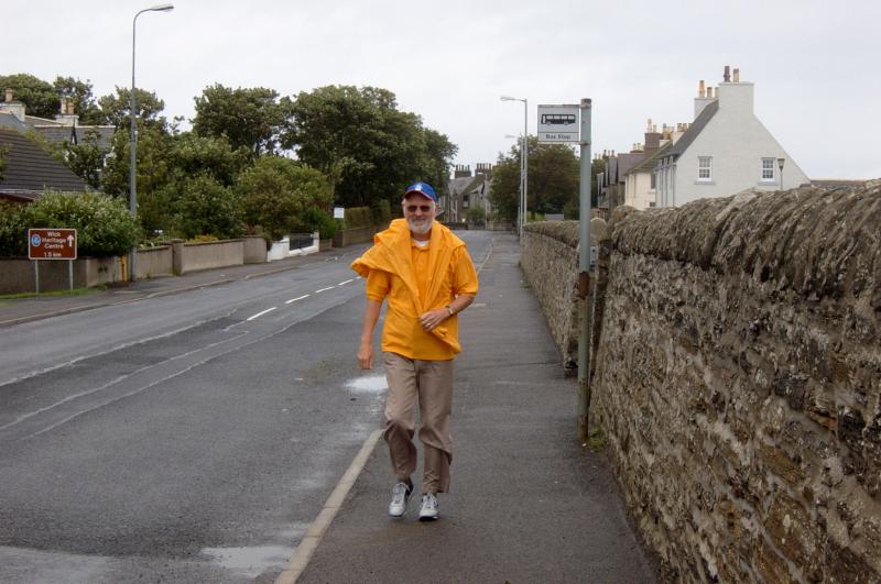 Photo: Ken Wood Heads Out Of Wick On The South Road