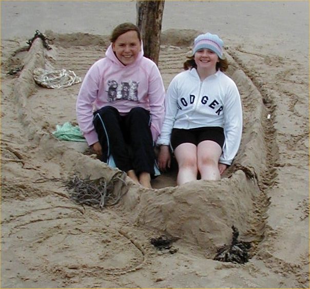 Photo: Sand Sculptures Competition At Reiss Beach
