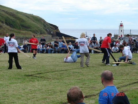 Photo: World Knotty Championships And Lifeboat Day At Lybster