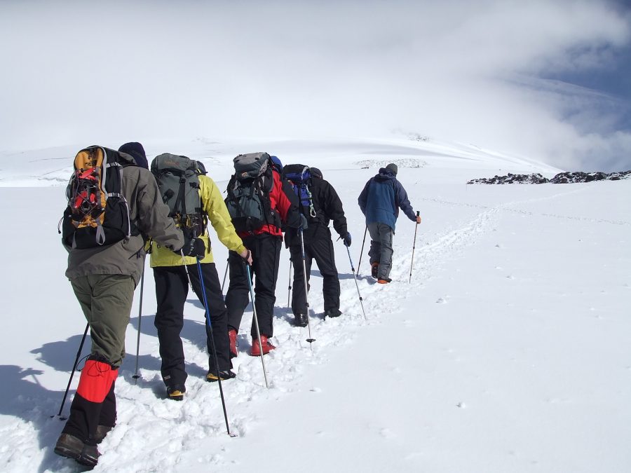Photo: Acclimatisation trek up to the Pastuchova Rocks on Elbrus