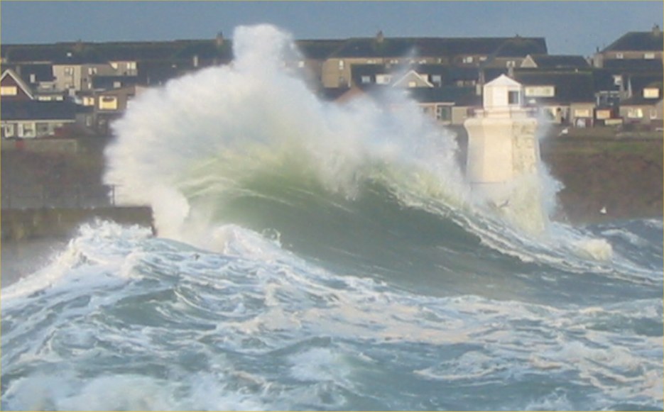 Photo: Surf's Up Wick Bay - 3 December 2005
