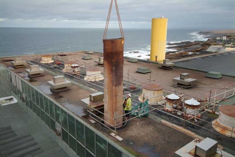 Photo: Dounreay Prototype Fast Reactor Coming Apart