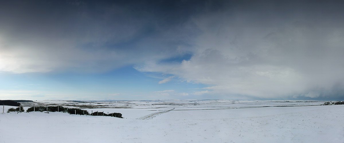 Photo: Winter Scene In Caithness - Across Caithness 3 March 2006