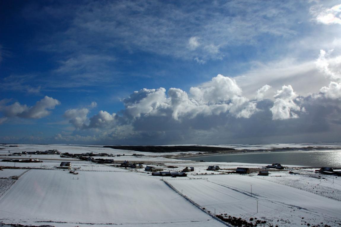 Photo: Winter Scene In Caithness - Dunnet 2 March 2006