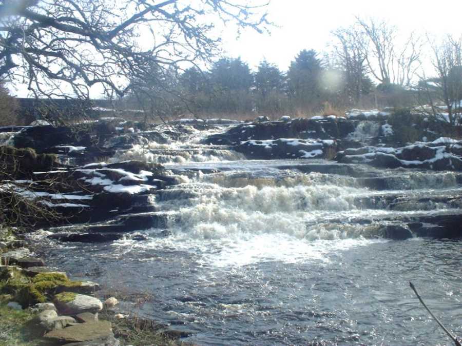 Photo: The Weir At Forss