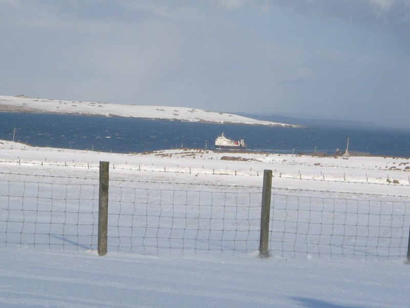 Photo: Gills Ferry With Stroma In The Background