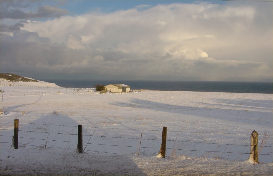 Photo: Winter Scene In Caithness - Near Latheron 2 March 2006